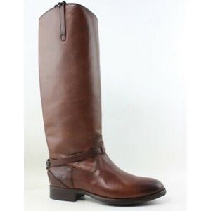 Frye Lindsay plate leather boots